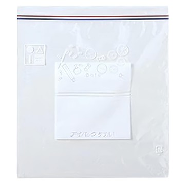 食物保鮮袋 加厚型食品級 密封袋  L  6個  10枚入