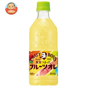 サントリー クラフトボス フルーツオレ 500mlペットボトル×24本入×(2ケース)｜ 送料無料