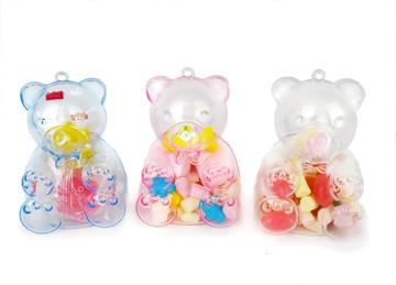 小熊糖果組(不挑色)，糖果襪/糖果罐/聖誕節/交換禮物/婚禮小物/兒童節/禮物/，X射線【Y040003】