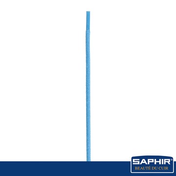 【SAPHIR莎菲爾】圓形1.5mm典雅日常防潑水款上蠟鞋帶-90公分(5-6對孔)Thin round waxed black