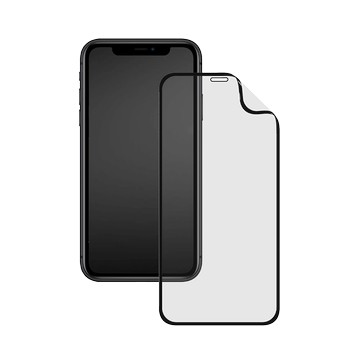 iPhone 11 3D壯撞貼 透明黑