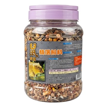 AQUAFUN 水之樂 鼠來寶精選飼料  860g  1罐