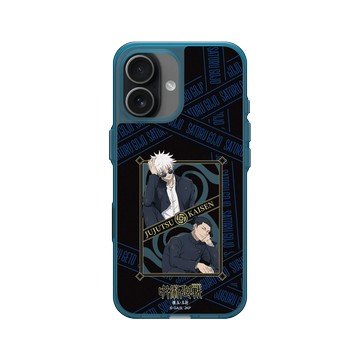 iPhone 17 Clear (相機按鈕) 夜幕藍 - Jujutsu Kaisen 咒術迴戰 S2 - 懷玉・玉折角色系列-最強搭檔