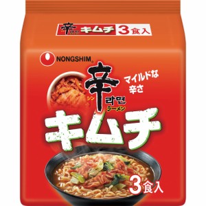 12 10まで限定ポイント2％増量 送料無料 農心 辛ラーメン キムチ 袋麺 (3食入)×12個