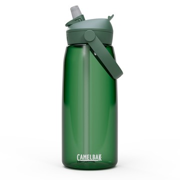 【墾趣】CAMELBAK 1000ml Flip Straw多水吸管水瓶RENEW 森林綠