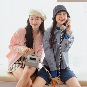 OB嚴選 高含棉落肩口袋造型襯衫上衣/外套 《AB17868》大尺碼/女裝/現貨