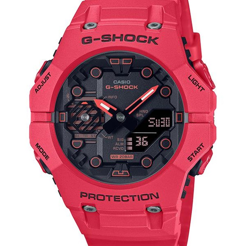 GA-B001-4AJF G-SHOCK ジーショック Gショック CASIO カシオ レッド 赤 ...