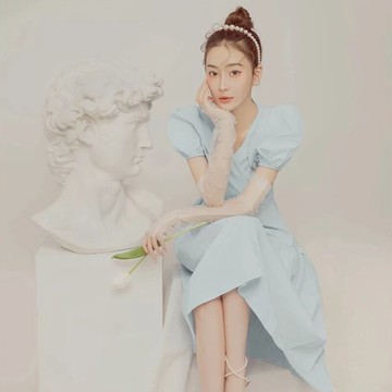 新款影樓寫真主題服裝畫報時尚女孩小清新藝術照拍照攝影服飾