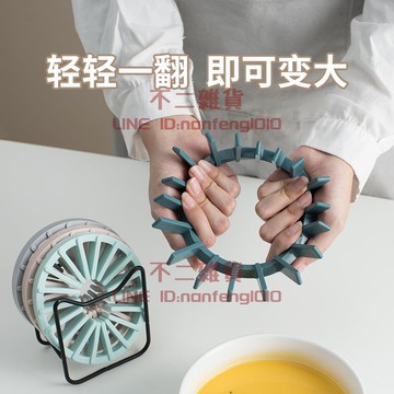 4個裝硅膠隔熱墊防燙杯墊創意家用耐熱餐桌墊【不二雜貨】