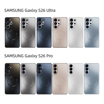 強力磁吸 高級感亞克力 鏡頭全包 散熱磨砂磁吸 保護殼  適用於 三星Galaxy  S26 ULTRA  手機殼