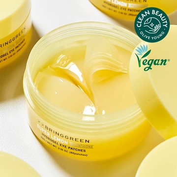 BRINGGREEN Super Lemon Glutathione Hydrogel Eye Patches 60P