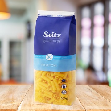 【德國賽茲Seitz】無麩質義大利管麵  500g/包