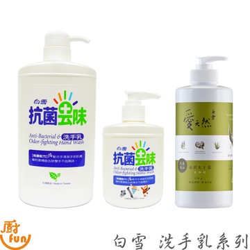 白雪洗手乳系列 潔手乳 手部清潔 洗手露 滋潤洗手露 精油洗手乳 天然洗手乳 去味洗手乳 抗菌洗手乳