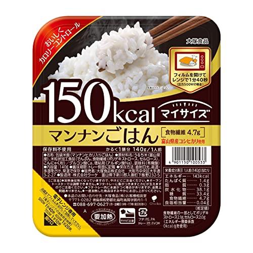 大塚食品 マイサイズ マンナンごはん 140g*6個