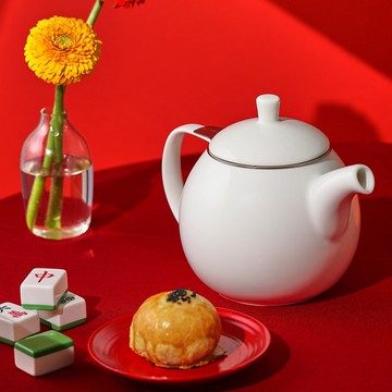 【節日送禮】美國FORLIFE圓潤茶壺-白