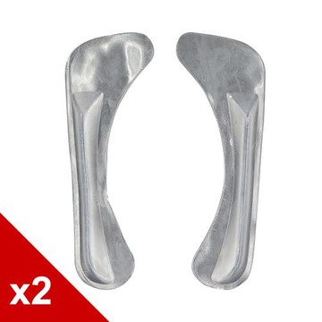 ○糊塗鞋匠○ 優質鞋材 C72 O型腿輔助七分鞋墊 (2雙/組)