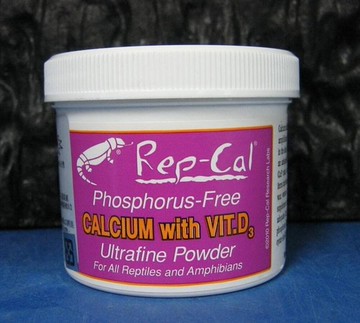 【西高地水族坊】美國Rep-cal 爬蟲超細鈣粉+D3-116g