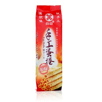 【美雅宜蘭餅】手工蛋捲-原味x2盒_廠商直送