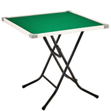 麻將桌 80cm 白邊無字桌面 折疊麻將桌 手搓麻雀臺 餐桌棋牌兩用休閒打牌桌 佺