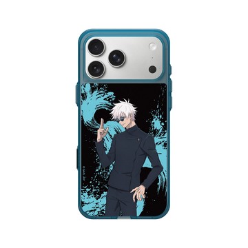 iPhone 17 Pro Max Clear (相機按鈕) 夜幕藍 - Jujutsu Kaisen 咒術迴戰 S2 - 懷玉・玉折戰鬥系列-五條悟