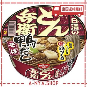 日清食品 どん兵衛 鴨だしそば 105G×12個