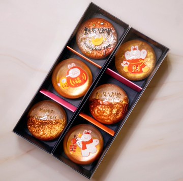 【藝術肥皂-新年兔兔款】客製•快速出貨•企業•禮物•胺基酸