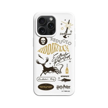 iPhone 15 Pro Max SolidX 白 - 哈利波特 Harry Potter - 魔法咒語大集合