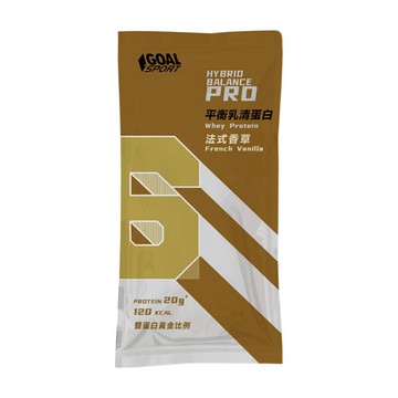 GOAL SPORT平衡乳清蛋白30g-法式香草