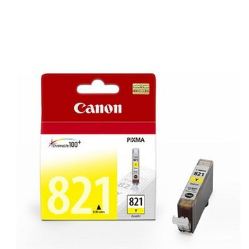 Canon CLI-821Y 原廠黃色墨水匣