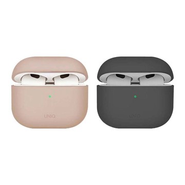 【山水之寶】UNIQ Airpods 4保護殼 Lino 素色簡約液態矽膠藍牙耳機保護套 支援無線充電 原廠公司貨