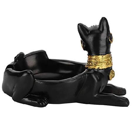 Egyptian Cat Ashtray Resin Ash Tray Egyptian Ashtray Christmas gift Office Decoration 並行輸入品