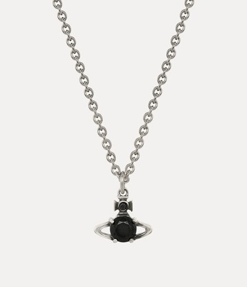 Vivienne Westwood Man. Reina Pendant Necklace Oxi-silver-platinum-black-cz Oxi-silver-platinum-black-cz Men