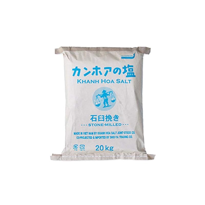 カンホアの塩（粉末タイプ石臼挽き ：業務用20kg袋入り） 商品番号：ke3029