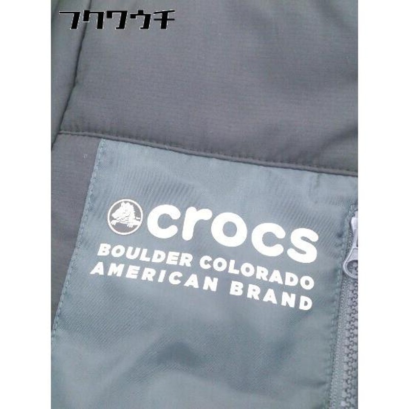 ◇ CROCS クロックス ジップアップ ロゴ プリント キッズ 子供服 長袖