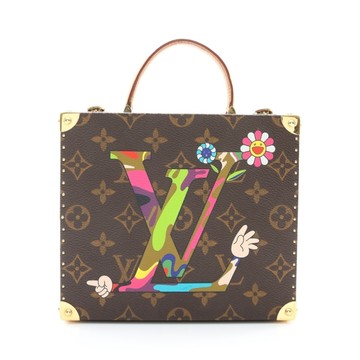 LOUIS VUITTON LV 路易威登 x TM Caractere 珠寶盒 棕色 原花帆布 M92477 【二手名牌BRAND OFF】