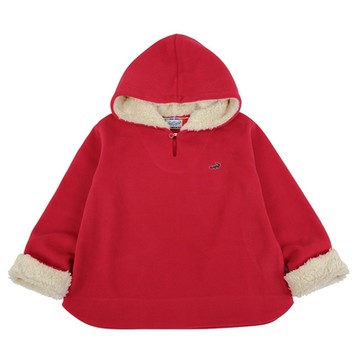 Crocodile Junior小鱷魚童裝-毛帽毛袖設計上衣- C66480-01 小童款