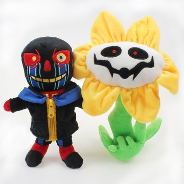 ✨特惠 💗Undertale游戲公仔 太陽花玩偶 傳說之下 周邊毛絨玩具