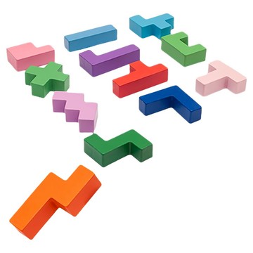 PLAYFUL TOYS 頑玩具 聰明的立方體 混和顏色  1套