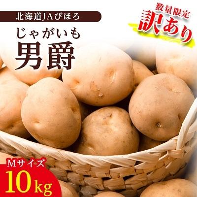 ふるさと納税 美幌町 「数量限定訳あり品」じゃがいも「男爵」Mサイズ・10kg