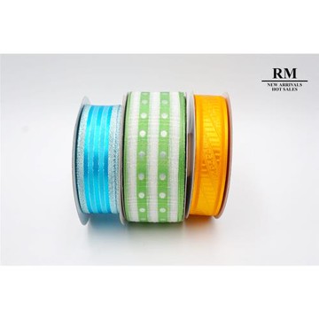 特惠套組藍柑橘氣泡飲配色套組/禮盒包裝/蝴蝶結/手工材料/緞帶用途/緞帶批發