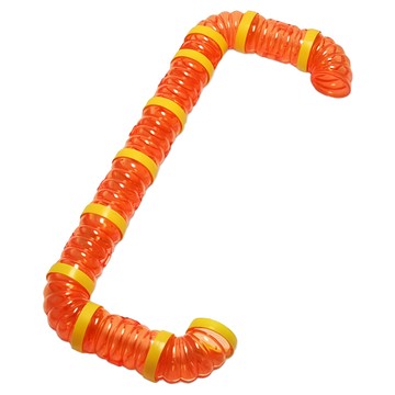 LillipHut 麗利寶 寵物鼠套裝接管耳罩式 PIPE SET 外徑約50mm 內徑約37~45mm 塑料  橘色  1個