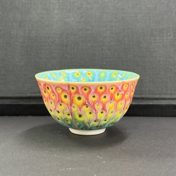 No. 01 / 孔雀開屏 Peacock / 迷你葵花杯 45 ml