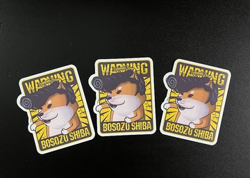 極楽設計 原創高質感防水貼紙