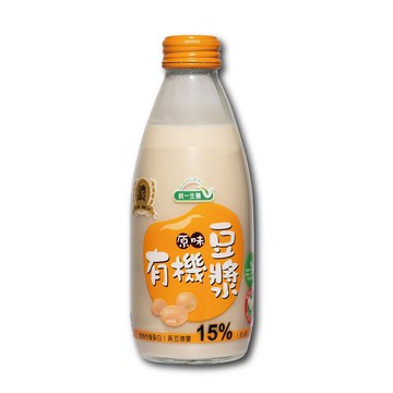 【統一生機】有機原味豆漿(24入/箱)
