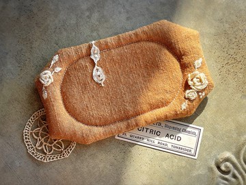 Knitting 布盤 - 柿子紅了