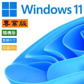 微軟 Windows 11 中文 專業 隨機版 x64 內附 DVD Win 11 Pro OEM