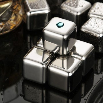 💕新款臻選+99免運🚚製冷神器新款循環不鏽鋼冰塊食品級酒吧家用速凍金屬冰啤酒神器