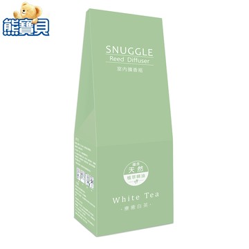 熊寶貝香氛室內擴香 療癒白茶 100ml組合購