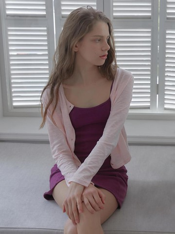 Slub Button Cardigan