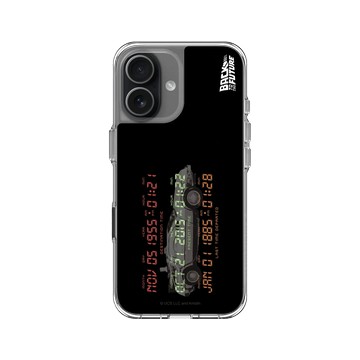iPhone 17 Clear Case（相機按鈕） 透明 - Back to the future - Back To The Future Dashboard